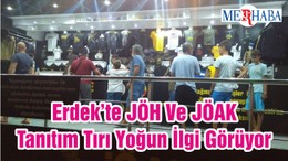 Erdek’te JÖH Ve JÖAK Tanıtım Tırı Yoğun İlgi Görüyor
