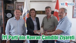 İYİ Parti’nin Havran Çamdibi Ziyareti
