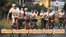Görme Engelliler Doğada Pedal Çevirdi