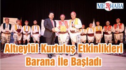 Altıeylül Kurtuluş Etkinlikleri Barana İle Başladı