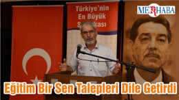 Eğitim Bir Sen Talepleri Dile Getirdi