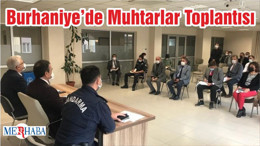 Burhaniye’de Muhtarlar Toplantısı