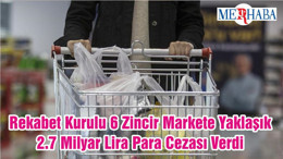 Rekabet Kurulu 6 Zincir Markete Yaklaşık 2.7 Milyar Lira Para Cezası Verdi