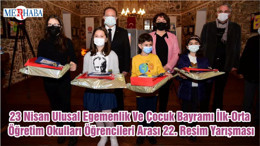 23 Nisan Ulusal Egemenlik Ve Çocuk Bayramı İlk-Orta Öğretim Okulları Öğrencileri Arası 22. Resim Yarışması