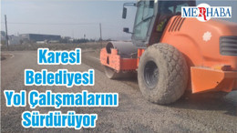 Karesi Belediyesi Yol Çalışmalarını Sürdürüyor