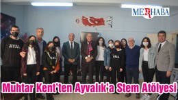 Muhtar Kent’ten Ayvalık’a Stem Atölyesi