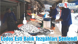 Lodos Esti Balık Tezgâhları Şenlendi