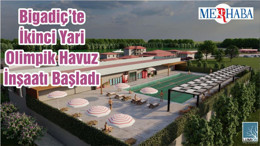 Bigadiç’te İkinci Yari Olimpik Havuz İnşaatı Başladı