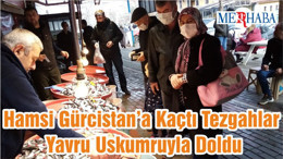 Hamsi Gürcistan’a Kaçtı Tezgahlar Yavru Uskumruyla Doldu