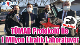 TÜMAD Protokolü İle 1 Milyon Liralık Laboratuvar
