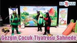 Gezgin Çocuk Tiyatrosu Sahnede
