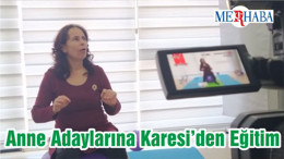 Anne Adaylarına Karesi’den Eğitim