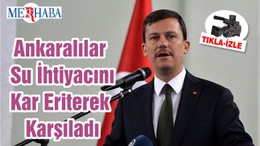 Ankaralılar Su İhtiyacını Kar Eriterek Karşıladı