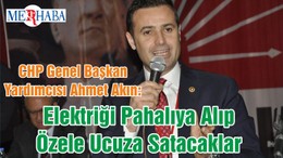 Ahmet Akın: ‘Elektriği Pahalıya Alıp Özele Ucuza Satacaklar’