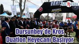 Dursunbey’de Kros Duatlon Heyecanı Başlıyor