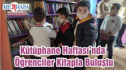 Kütüphane Haftası’nda Öğrenciler Kitapla Buluştu