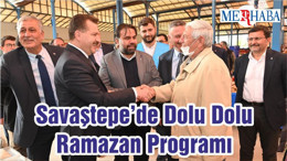 Savaştepe’de Dolu Dolu Ramazan Programı