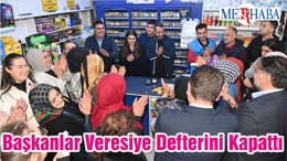 Başkanlar Veresiye Defterini Kapattı