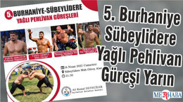 5. Burhaniye Sübeylidere Yağlı Pehlivan Güreşi Yarın