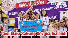 Çocuklara Satranç Sevgisi Aşılandı