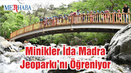 Minikler İda Madra Jeoparkı’nı Öğreniyor