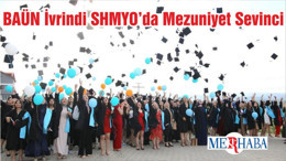 BAÜN İvrindi SHMYO’da Mezuniyet Sevinci