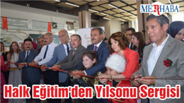 Halk Eğitim'den Yılsonu Sergisi