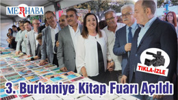 3. Burhaniye Kitap Fuarı Açıldı