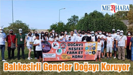 Balıkesirli Gençler Doğayı Koruyor