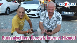 Burhaniyelilere Ücretsiz İnternet Hizmeti