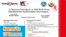 Havran’da 15 Temmuz