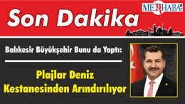 Balıkesir Büyükşehir Bunu da Yaptı: Plajlar Deniz Kestanesinden Arındırılıyor