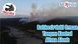 Balıkesir'deki Orman Yangını Kontrol Altına Alındı
