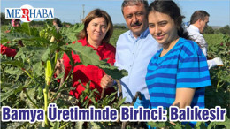 Bamya Üretiminde Birinci: Balıkesir