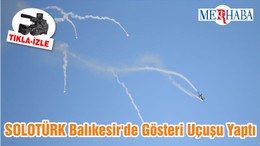 SOLOTÜRK Balıkesir'de Gösteri Uçuşu Yaptı