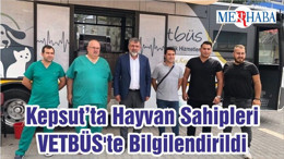 Kepsut’ta Hayvan Sahipleri VETBÜS'te Bilgilendirildi