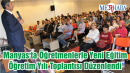 Manyas'ta Öğretmenlerle Yeni Eğitim Öğretim Yılı Toplantısı Düzenlendi