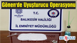 Gönen'de Uyuşturucu Operasyonu