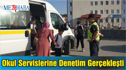 Okul Servislerine Denetim Gerçekleşti