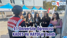 91 Üniversite Öğrencisi KADES Ve HAYDİ’yi Tanıdı