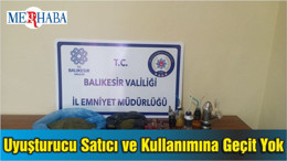 Uyuşturucu Satıcı ve Kullanımına Geçit Yok