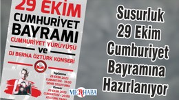 Susurluk 29 Ekim Cumhuriyet Bayramına Hazırlanıyor