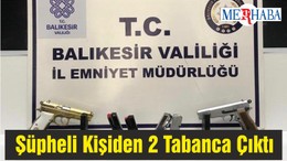 Şüpheli Kişiden 2 Tabanca Çıktı