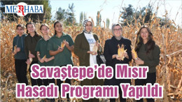 Savaştepe’de Mısır Hasadı Programı Yapıldı
