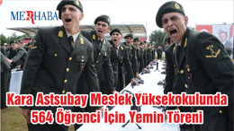 Msü Kara Astsubay Meslek Yüksekokulunda 564 Öğrenci İçin Yemin Töreni