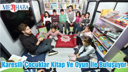 Karesili Çocuklar Kitap Ve Oyun İle Buluşuyor