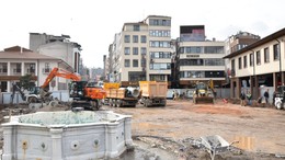 Şadırvanda Çalışmalar Devam Ediyor