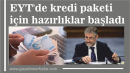 EYT'de kredi paketi için hazırlıklar başladı