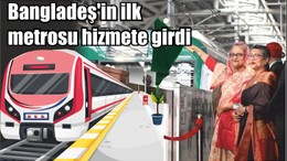 Bangladeş'in İlk Metrosu Hizmete Girdi