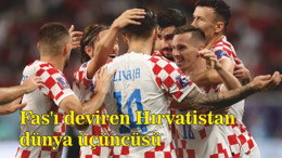 Fas'ı deviren Hırvatistan dünya üçüncüsü